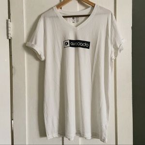 Avocado v-neck tee